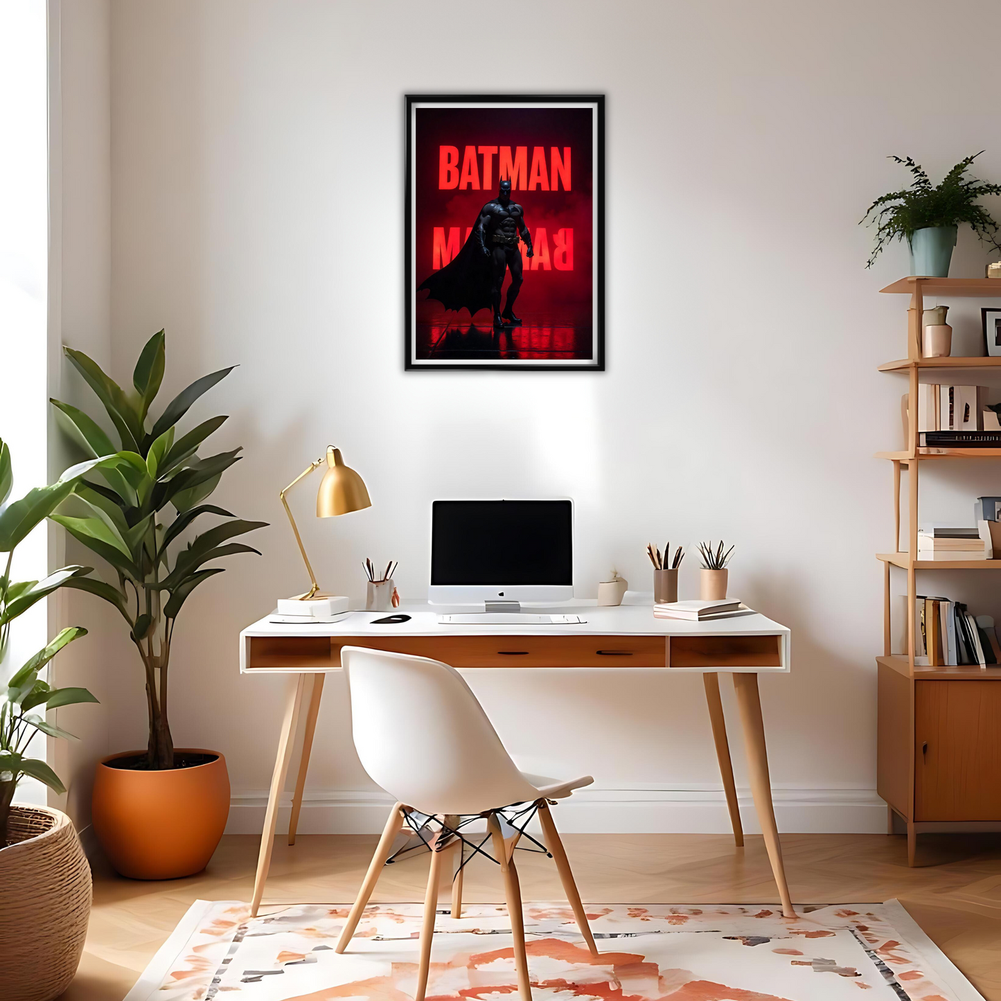 Batman Dark Red Art