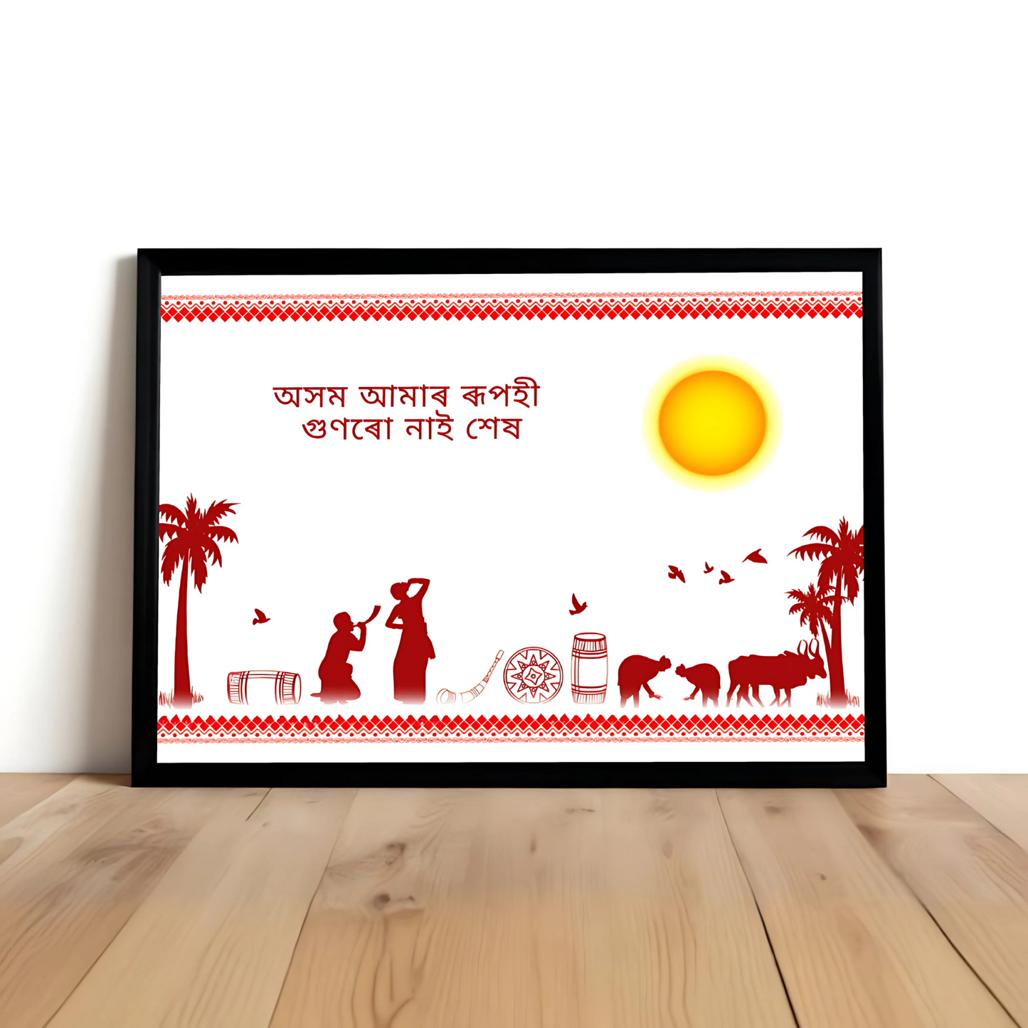 Assamese Gamusa-Heritage art
