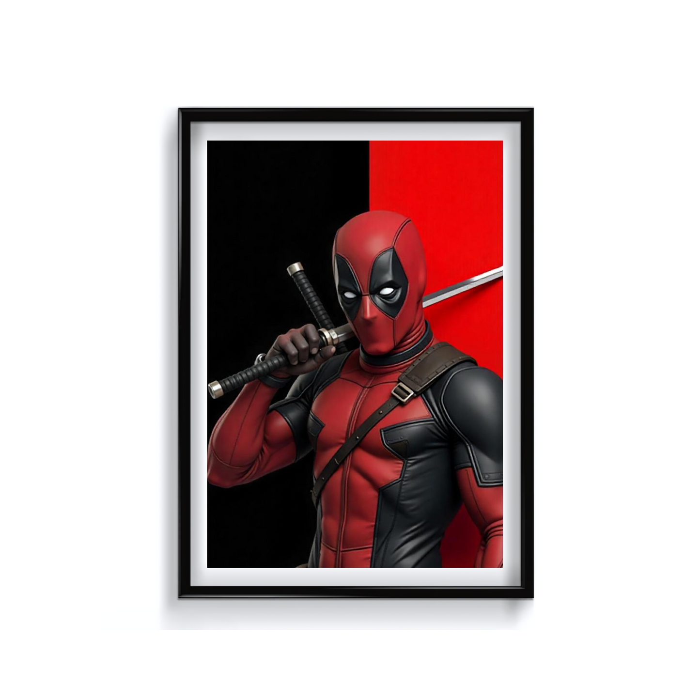 Deadpool wall poster for Marvel superhero fans