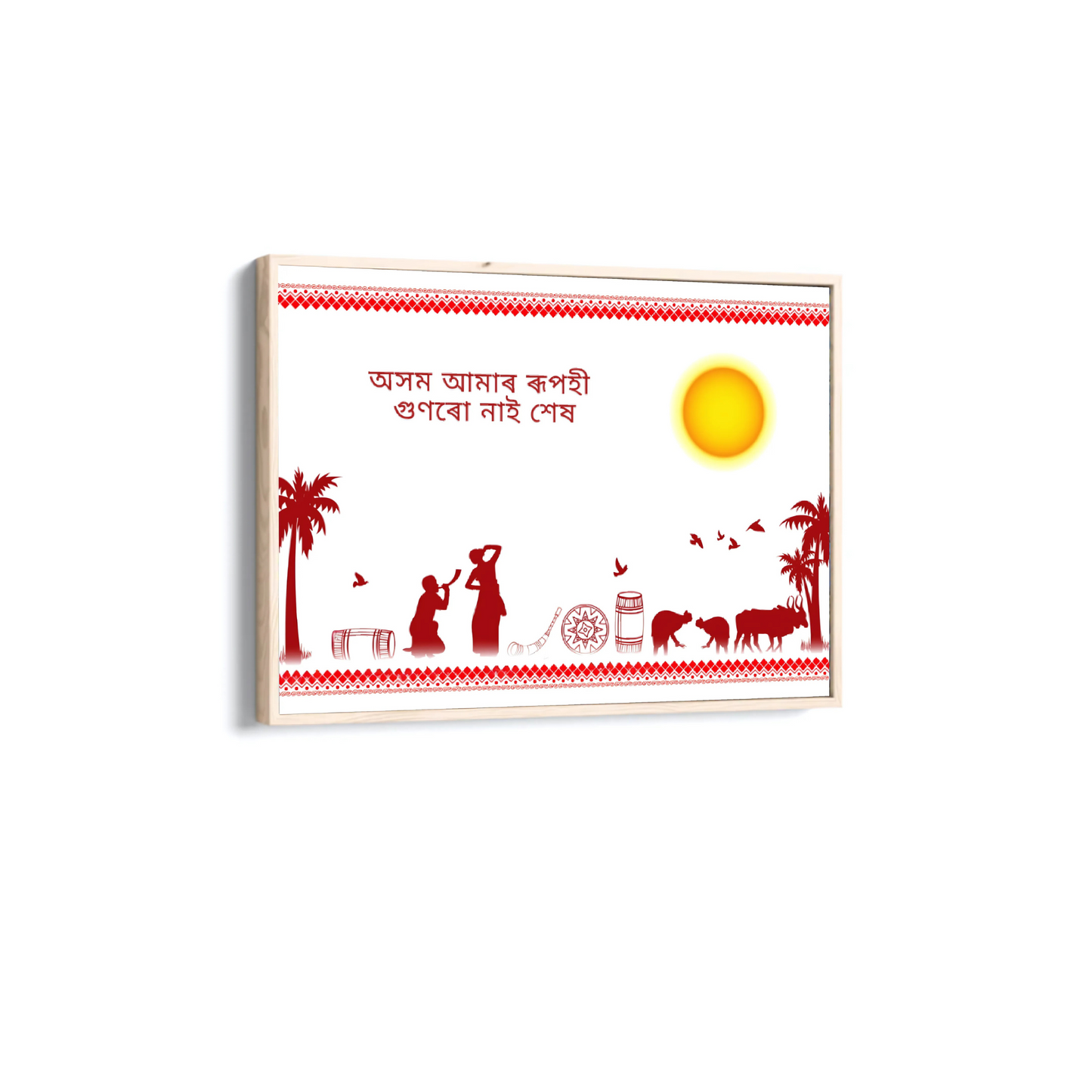 Assamese Gamusa-Heritage art