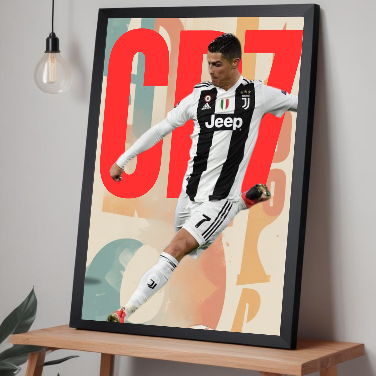 Cristiano Ronaldo wall poster for football fans