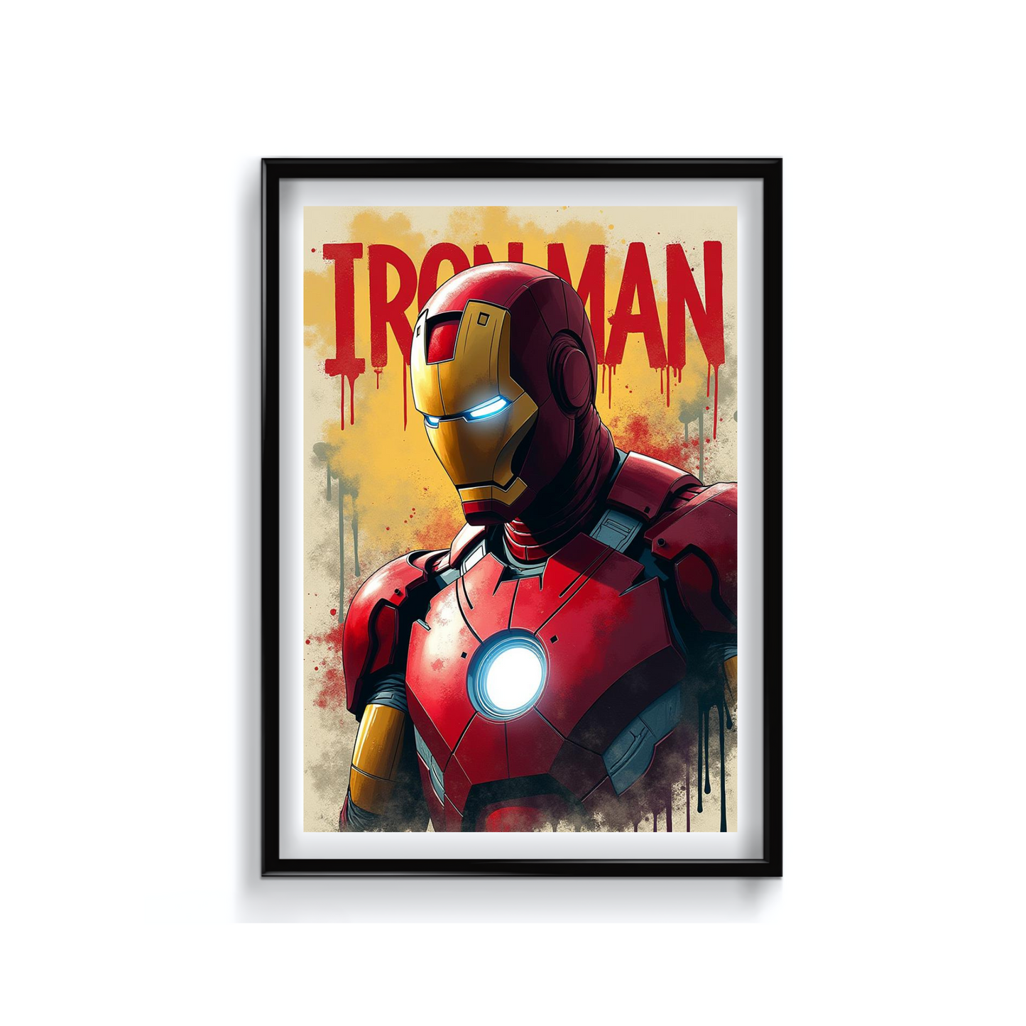 Iron Man wall art for Marvel superhero fans