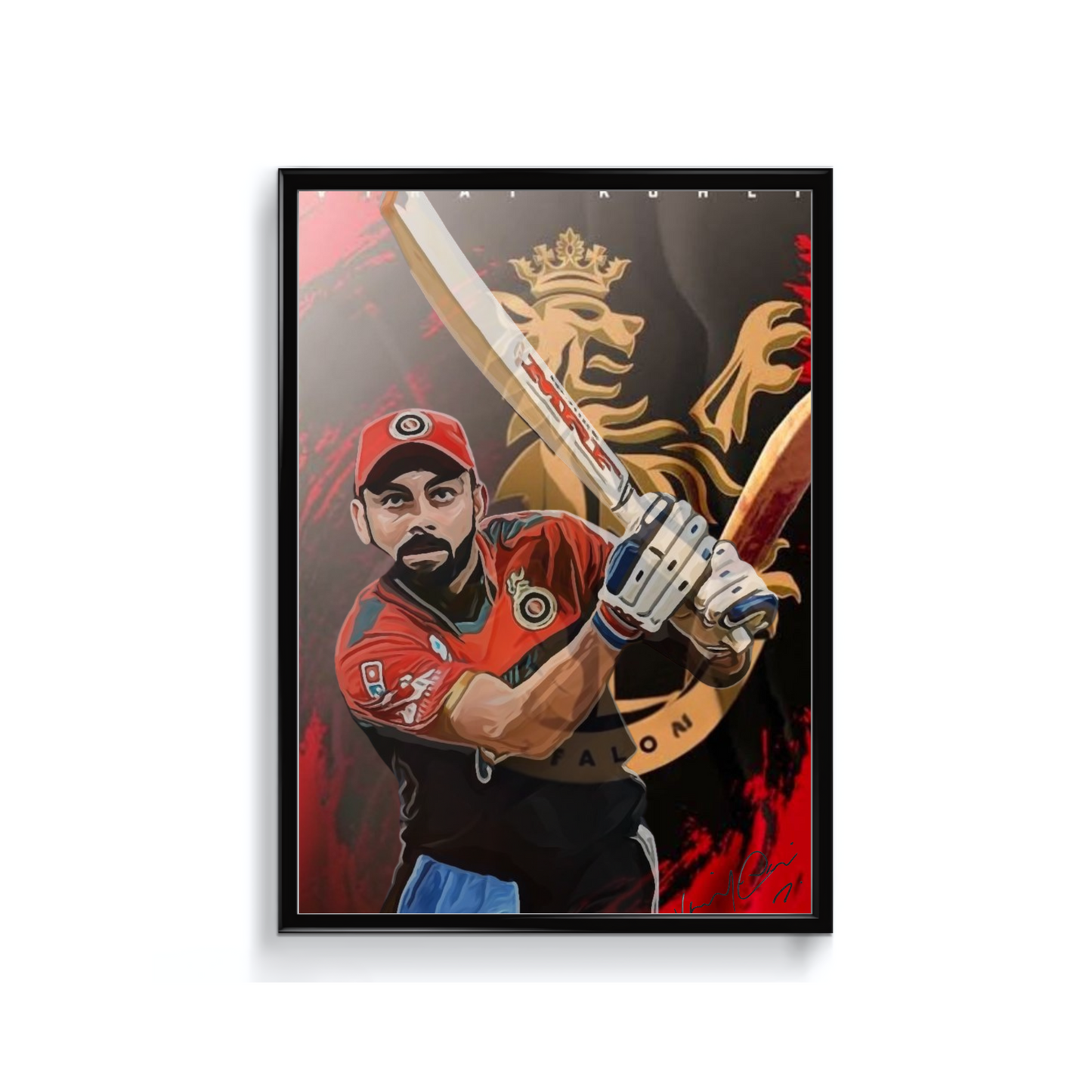 Virat Kohli Art Poster 3