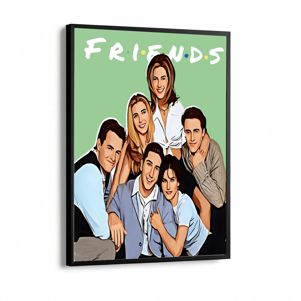 Friends TV show poster for sitcom lovers