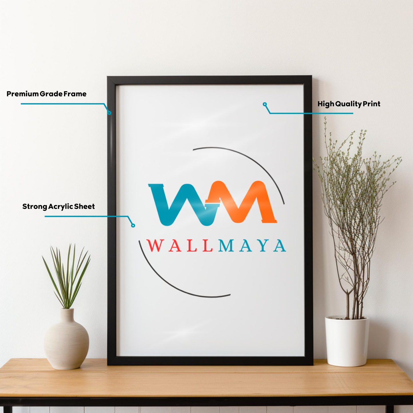 Customized framed posters