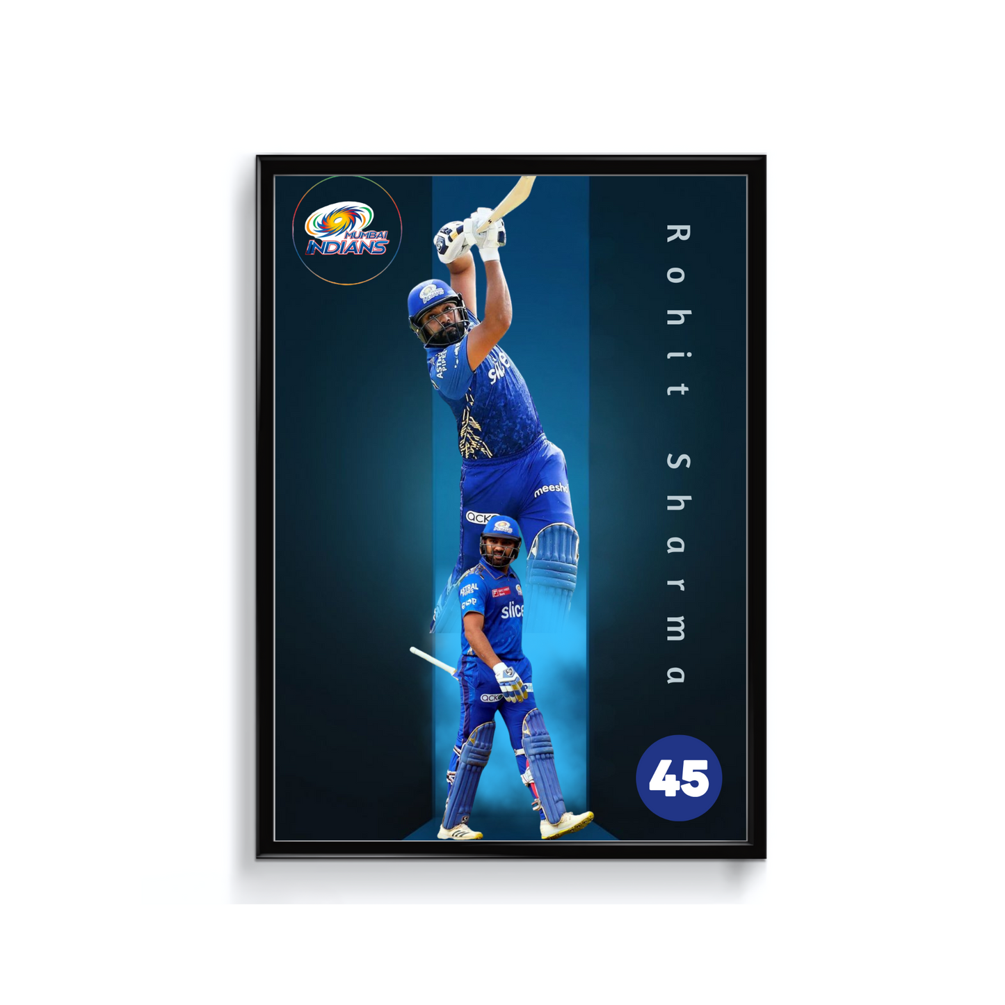 Rohit Sharma Art Poster 1