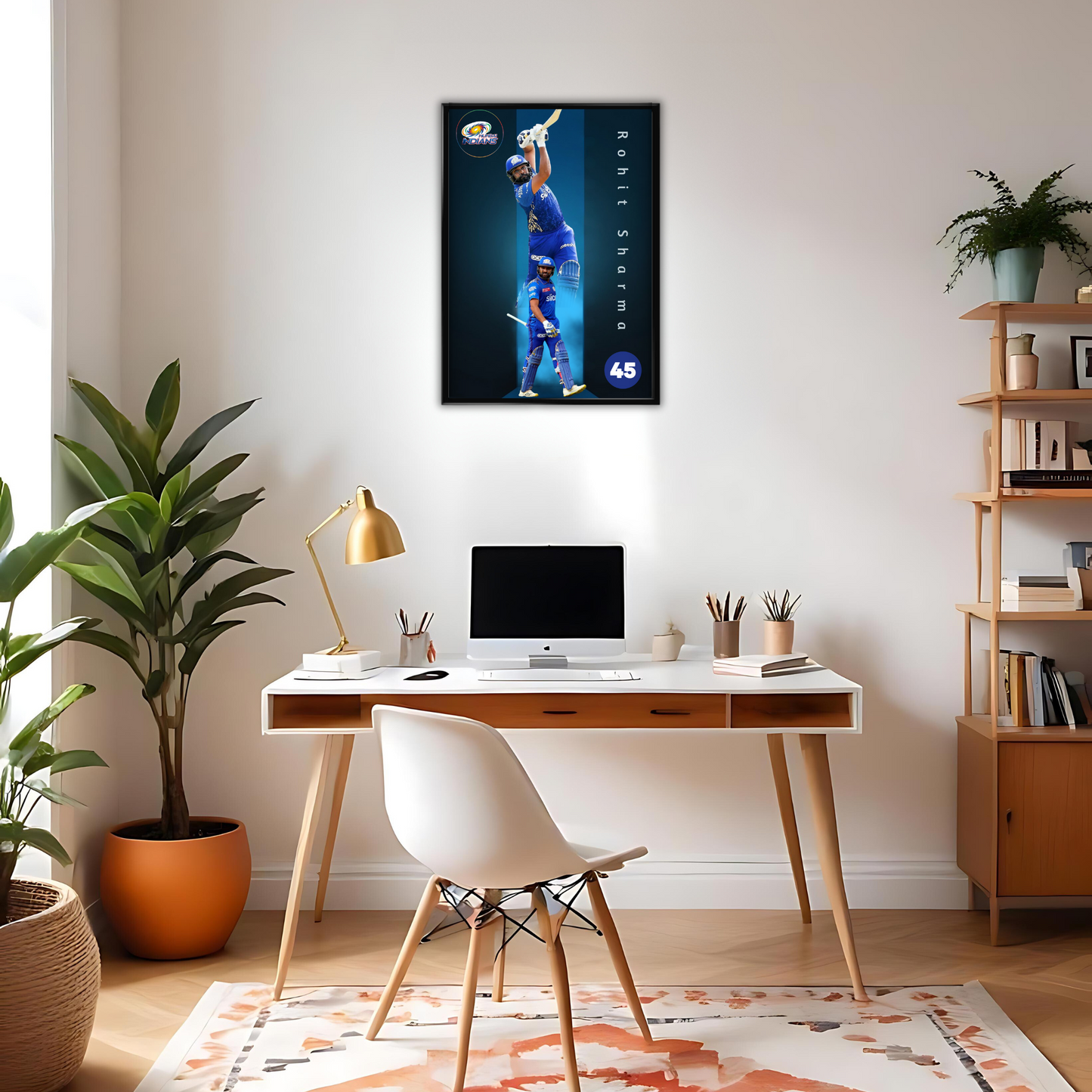 Rohit Sharma Art Poster 1