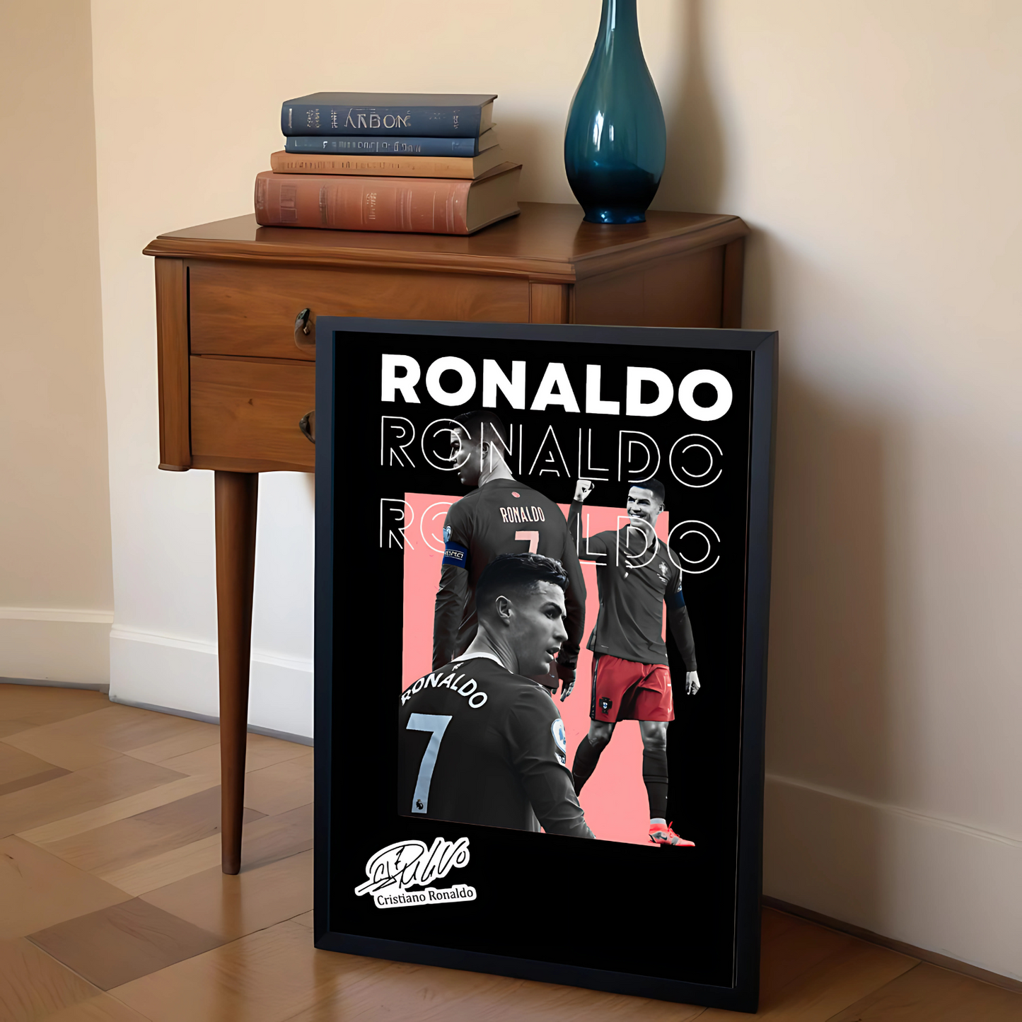 Best Soccer Framed Poster Ronaldo – Buy Online Now