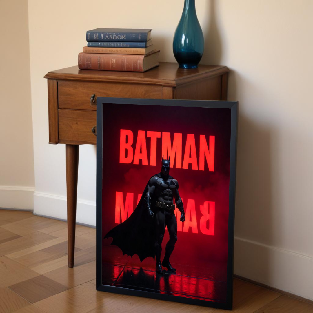 Batman Dark Red Art