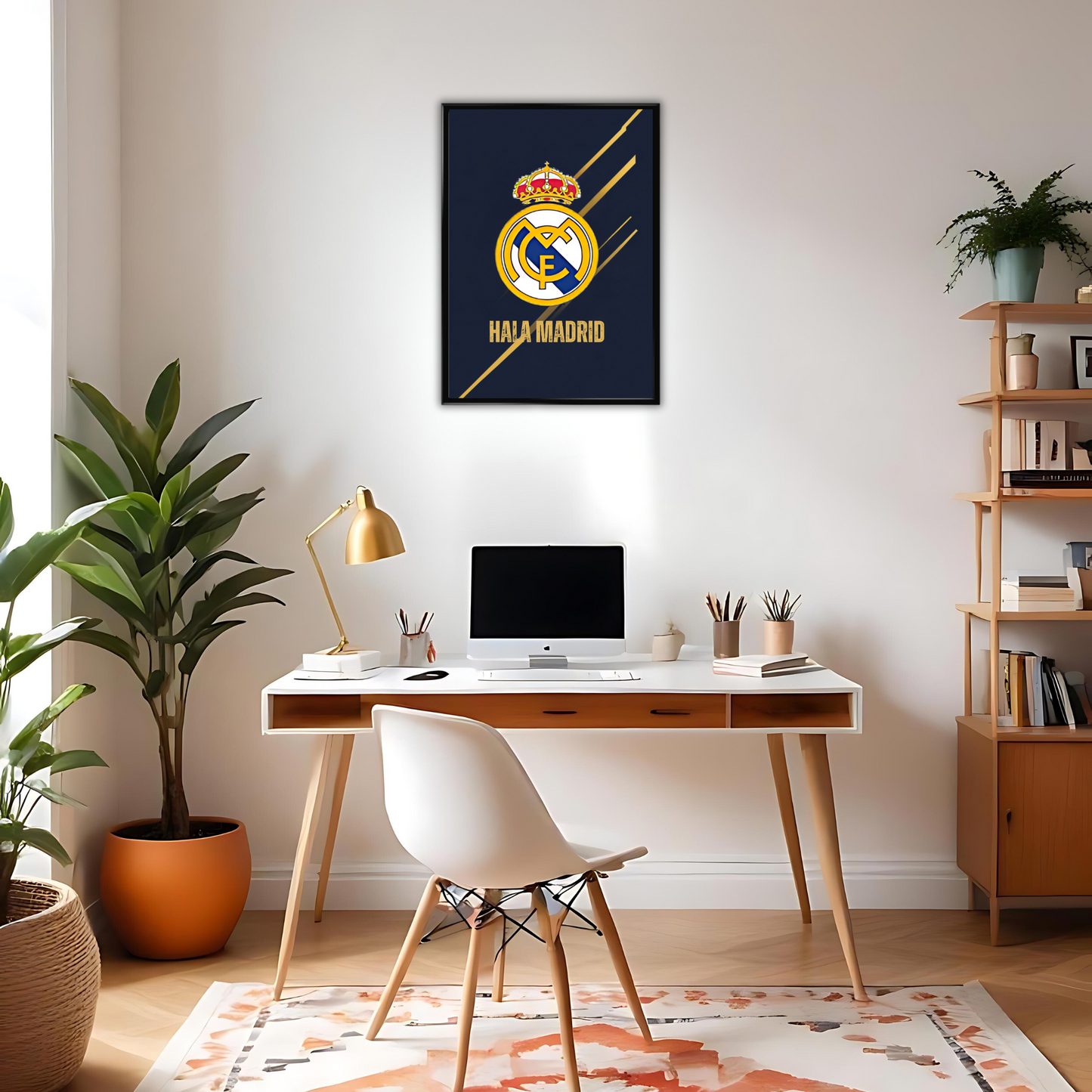 Real Madrid Art Poster
