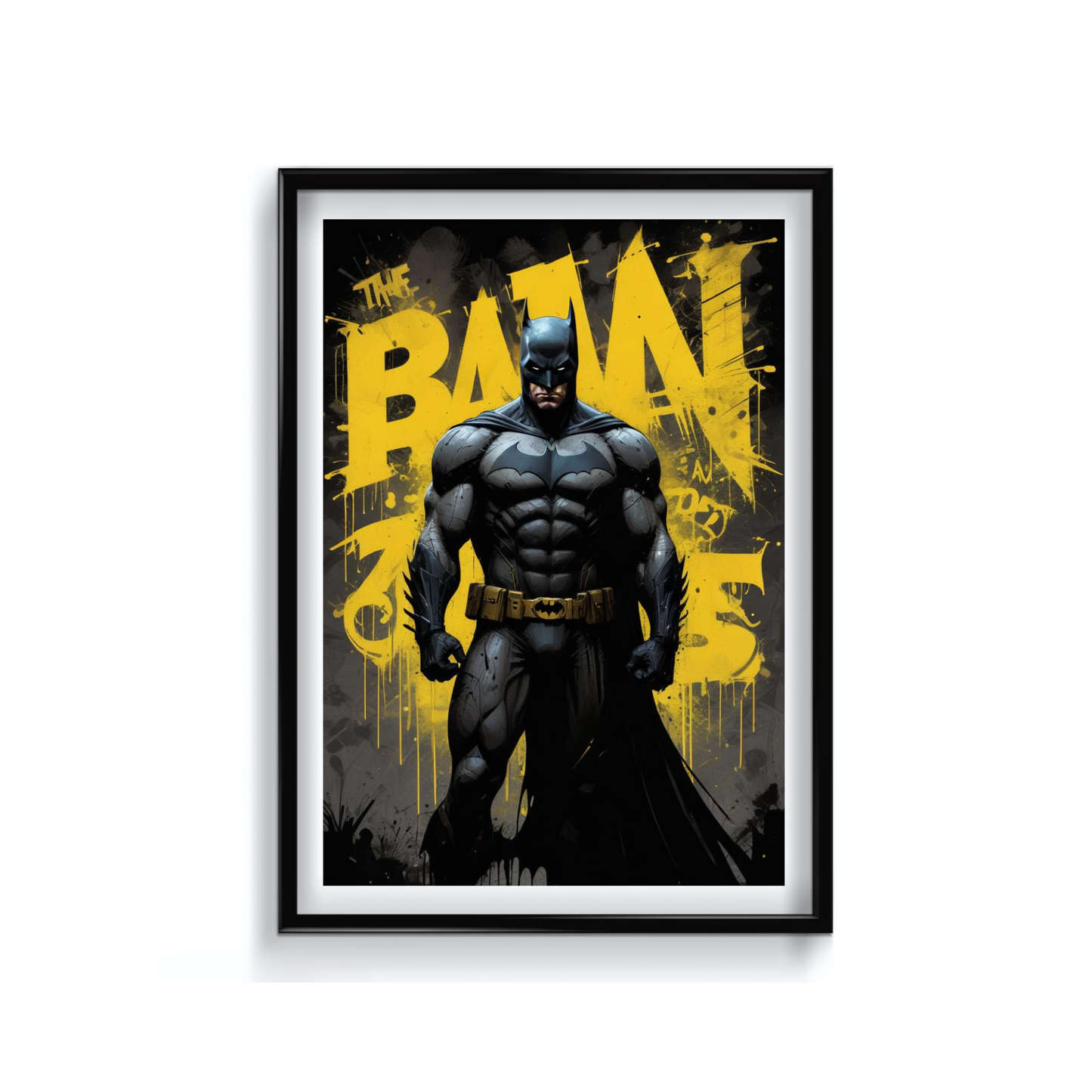 The Batman Graphiti Art