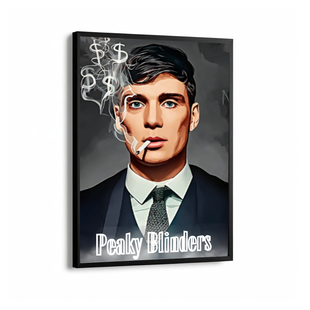 Peaky Blinders TV series poster featuring Thomas Shelby