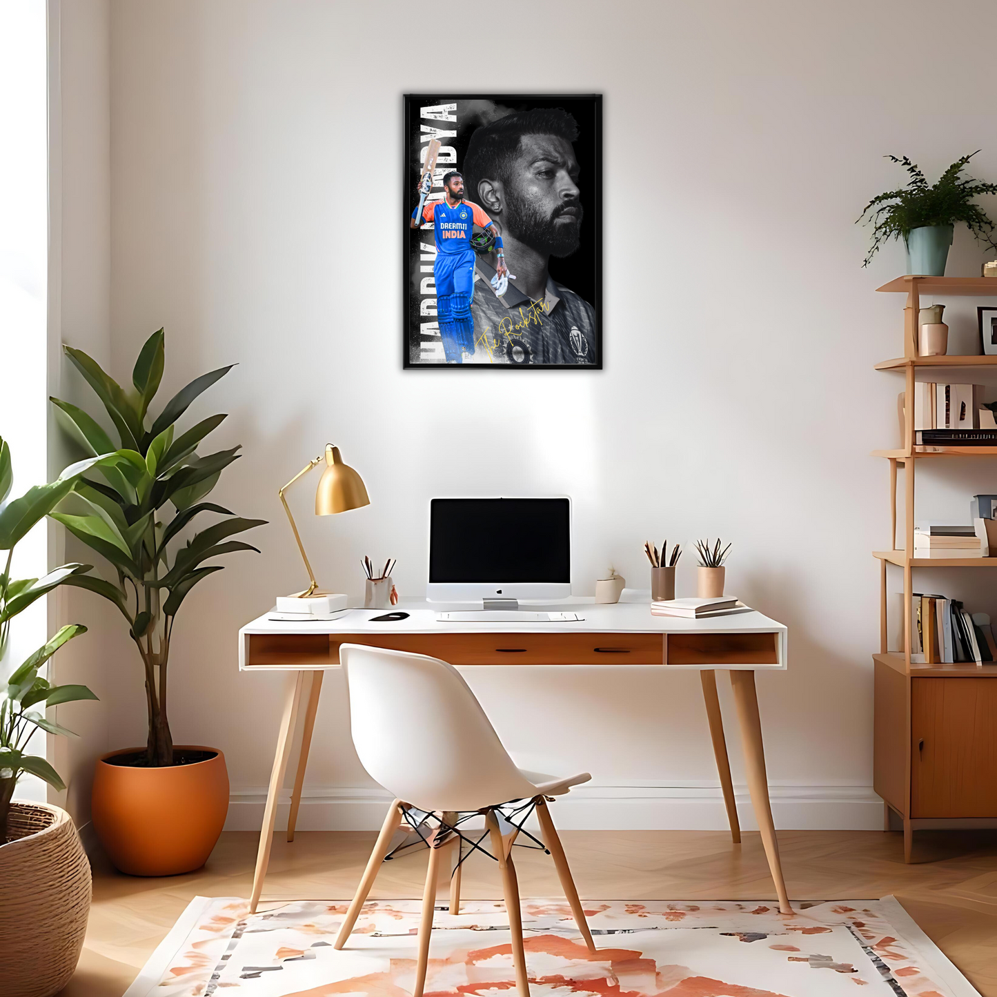 Hardik Pandya Art Poster 2