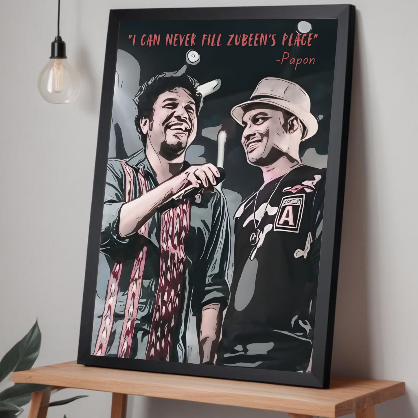Zubeen & Papon Art Poster