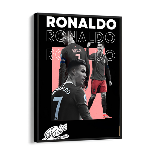Best Soccer Framed Poster Ronaldo – Buy Online Now