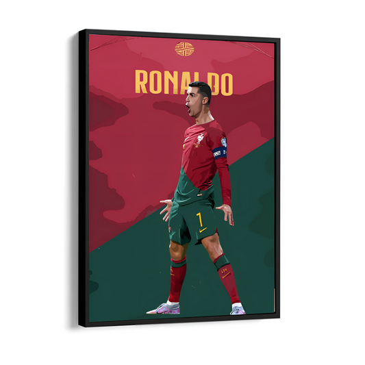 Buy Cristiano Ronaldo Portugal Poster Online – Framed Wall Art
