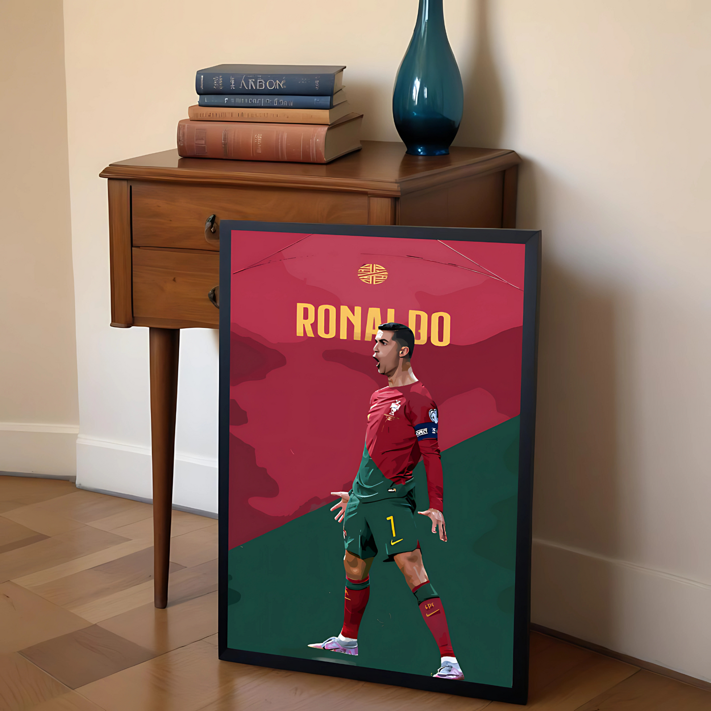 Buy Cristiano Ronaldo Portugal Poster Online – Framed Wall Art