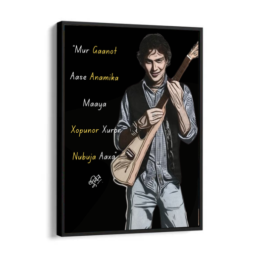 Zubeen Garg Music Icon Poster