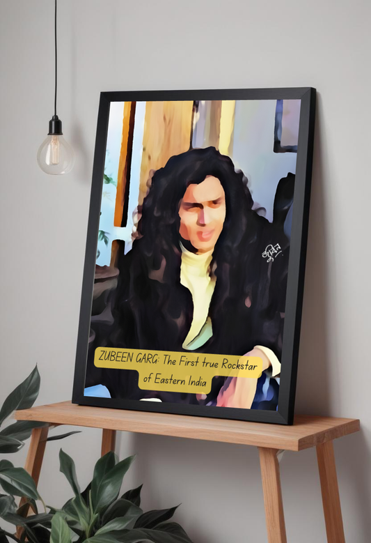 Zubeen Garg Rockstar Maya Art Print